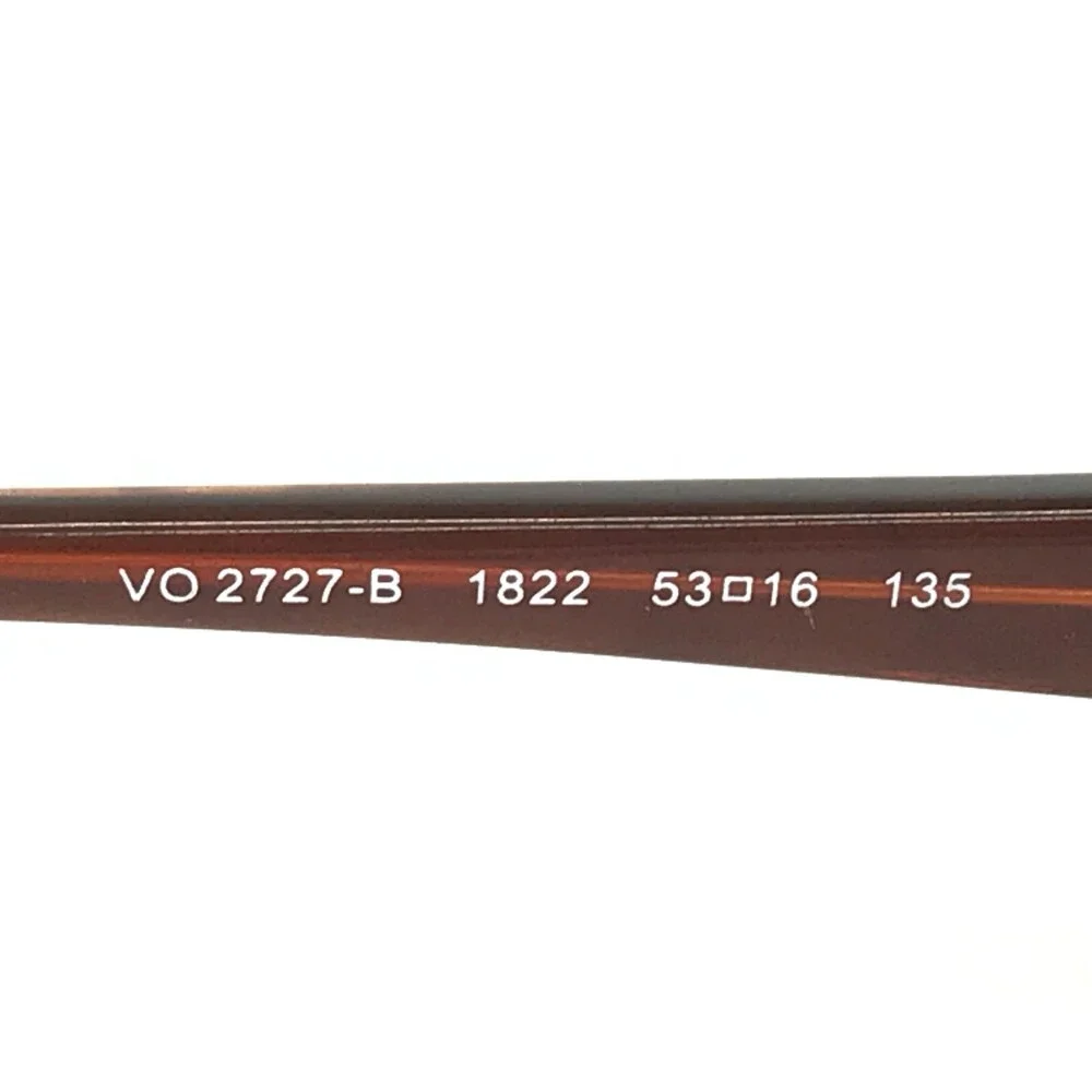 Vogue Eyeglasses Frames VO2727-B 1822 Brown Rectangular Full Rim 53-16-135